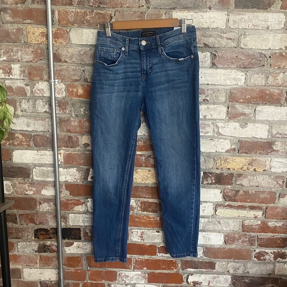 Banana Republic Women's Medium Wash Skinny Blue Jeans Size Petite 26/2